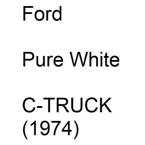 Ford, Pure White, C-TRUCK (1974).